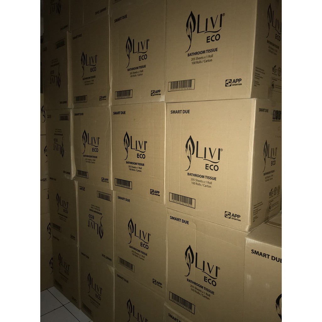 Tissue Roll Bathroom Smart Due Livi (1Dus) Bandung