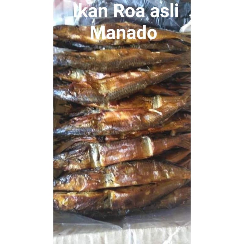 

ikan Roa asap khas manado isi 20 ekor