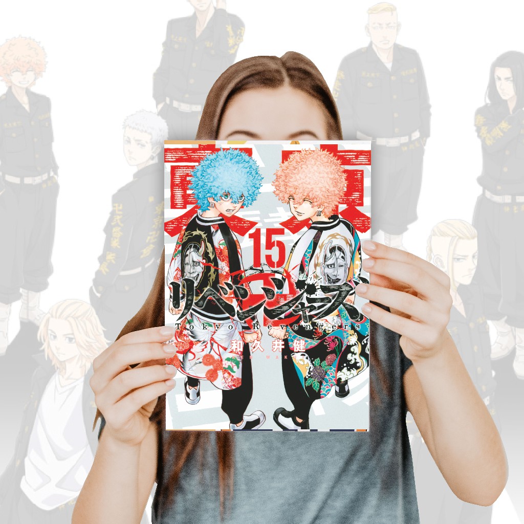 Poster Anime Tokyo Revengers Koleksi A4 - Takemichi Mikey Draken Baji Kazutora-15 TR