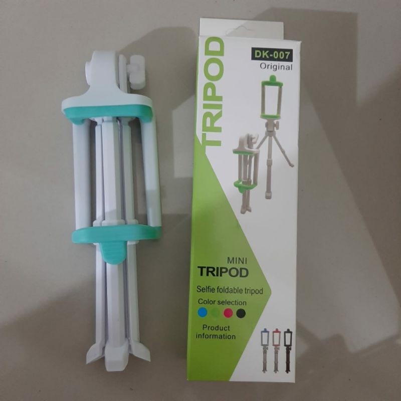 Tripod Mini DK-007 Plus Holder Lipat Selfie Holder Stand Hp DK 007