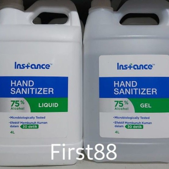 HAND SANITIZER INSTANCE  - PRODUKSI PT.KINO - ISI 4 LITER