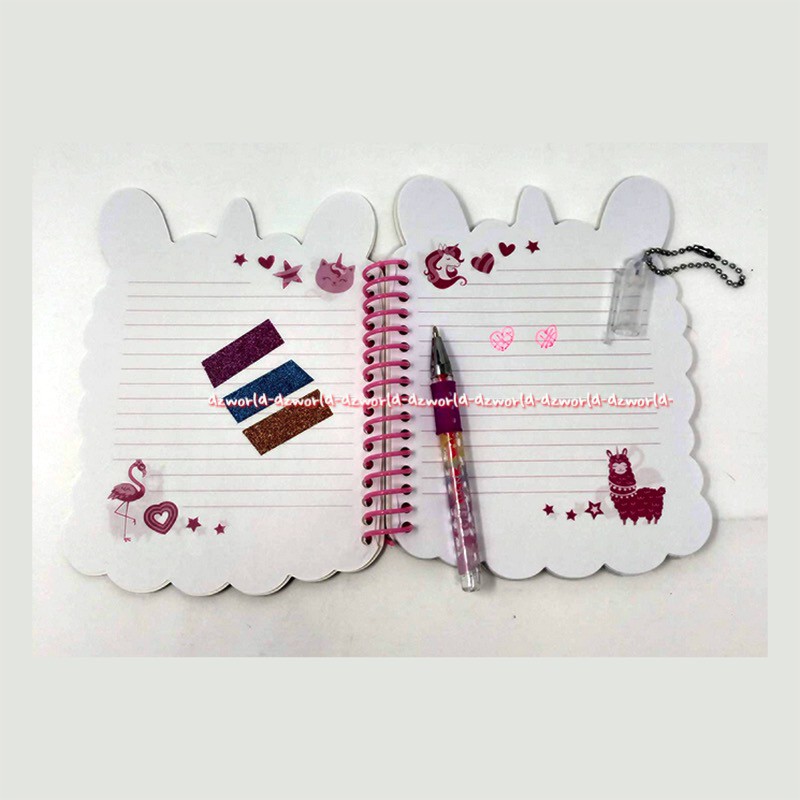 Hot Focus Drop A Note Writing Set Stiker Isolasi Dengan Pulpen Bulu