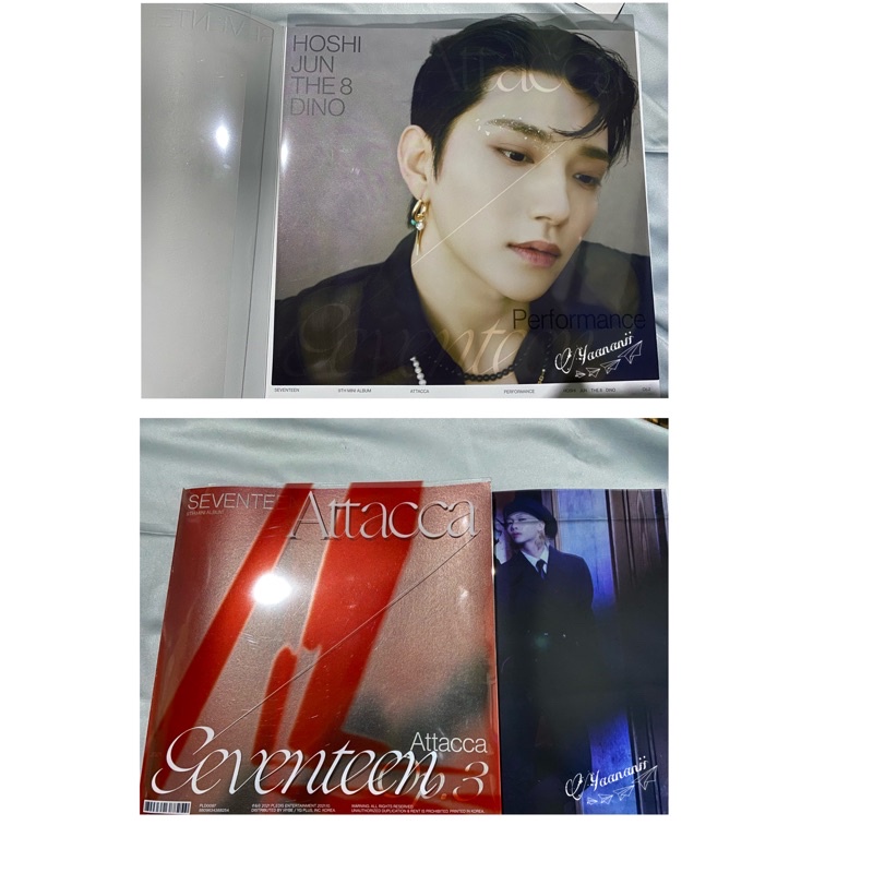 ALBUM UNSEALED  ATTACCA SEVENTEEN OP.2 OP.3