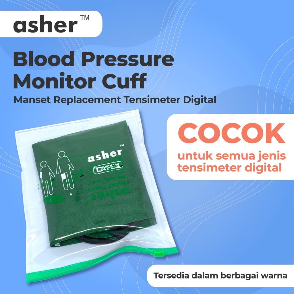 MANSET TENSIMETER DIGITAL ASHER SELANG 1 MEDICAL ONLINE MEDICALONLINE