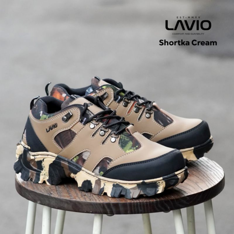 Sepatu Safety Ujung Besi Boots Pendek Boots Klasik Outdoor Gunung Touring Lavio Shortka Original