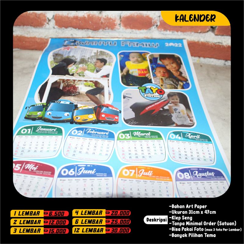 

KALENDER CUSTOM MANARIK