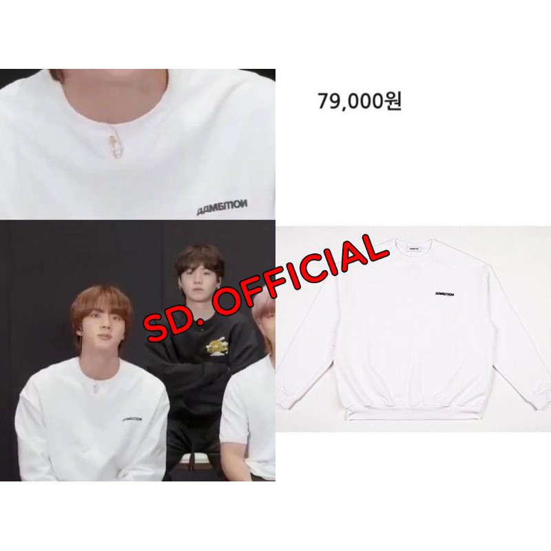 Sweater Basic BTS JIN AAMBITION Logo