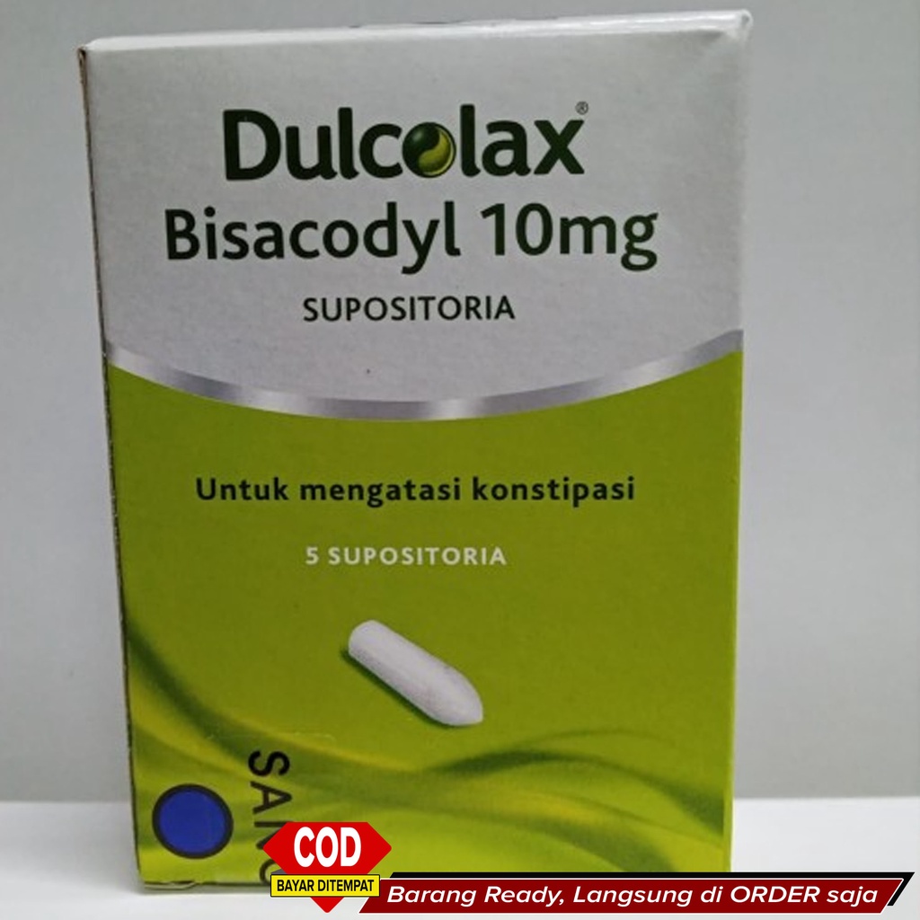 Best Seller Obat Pelancar Buang Air Besar BAB AMPUH ~ Dulcolax Supp Dewasa 10mg ~ K044