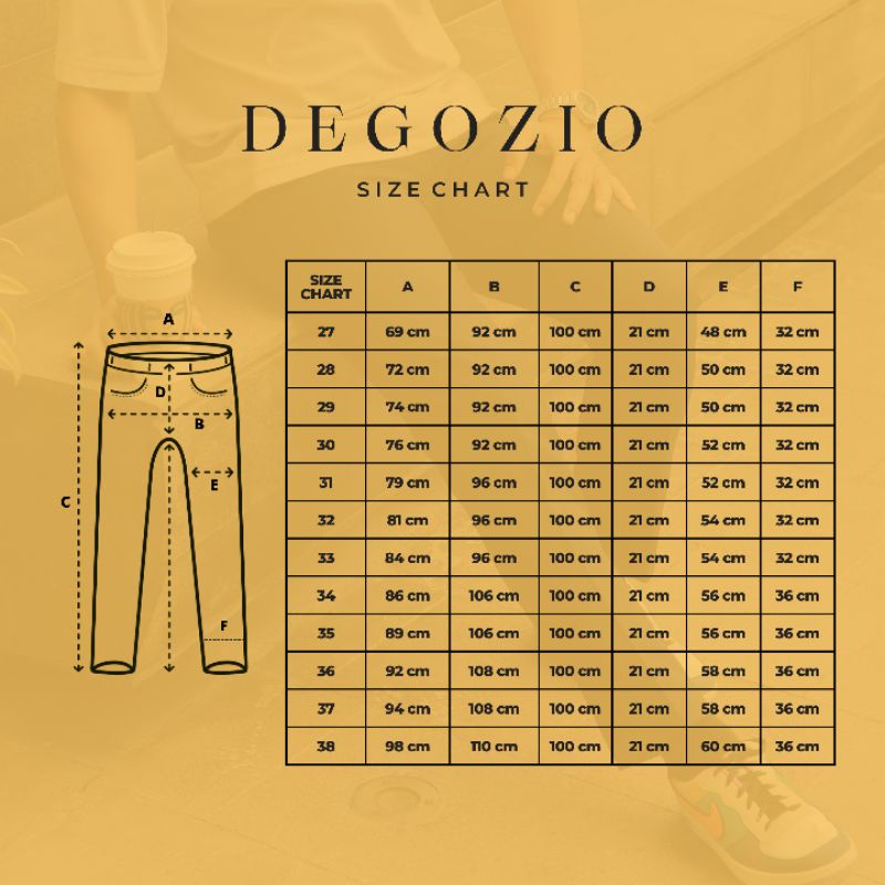 DEGOZIO Celana Bahan Pria Slimfit Abu Muda - Man Light Grey Trouser