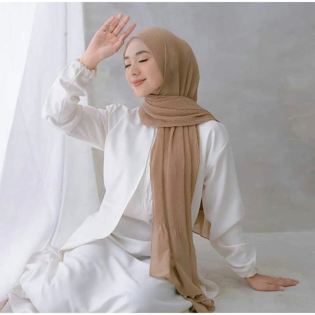 Pashmina Plisket Shawl Cerutty  Babydoll / Pashmina pleated shawl