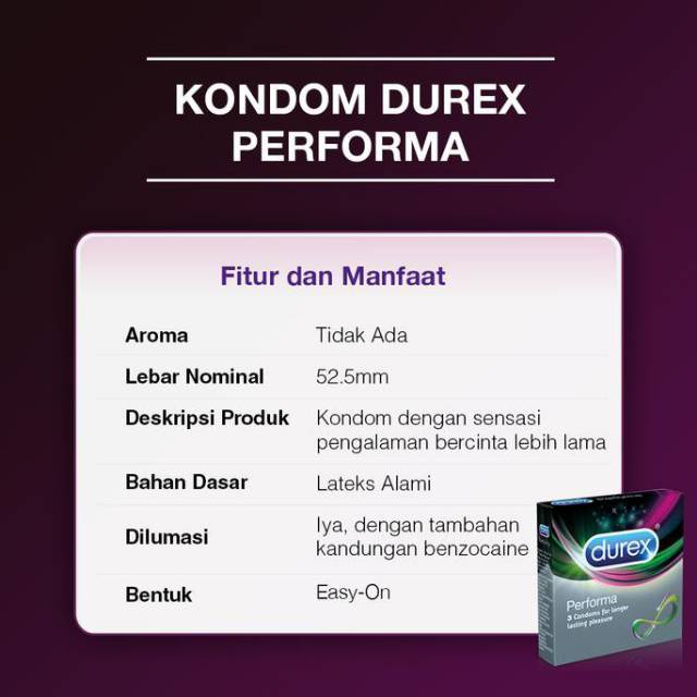 (BST) Kondom Condom Durex Performa Obat Kuat PRIVASI Proforma / Performa /  Tingle / Extra Safe / TogetherREADY-3