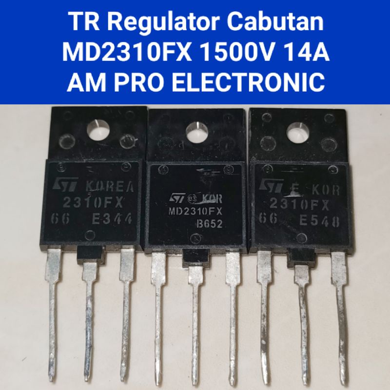 TR MD2310FX MD2001FX MD1802FX ST8812FX ST2310FX ST2001FX ST1802FX ST8812FX Transistor Horisontal / Regulator Cabutan