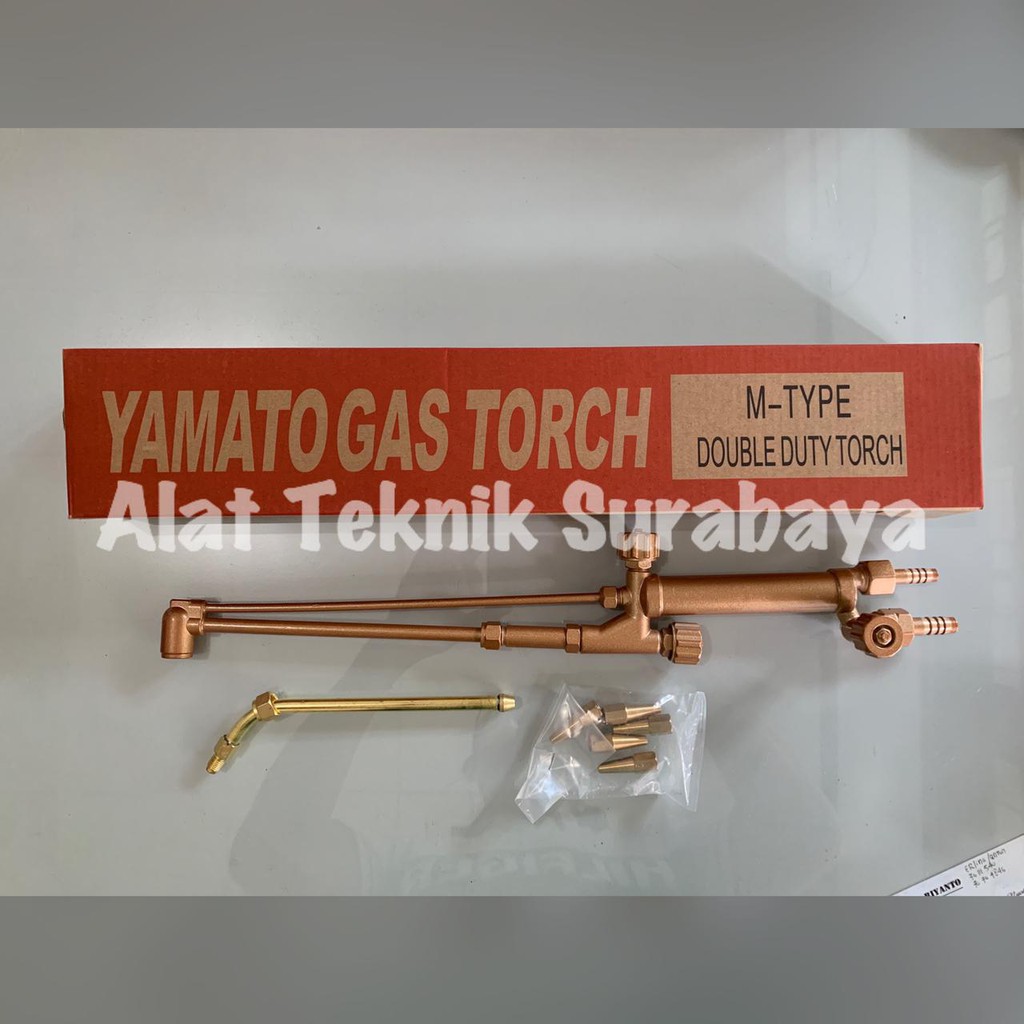 BLANDER LAS YAMATO M-TYPE DOUBLE DUTY / GAS TORCH / WELDING AND CUTTING EQUIPMENT ALAT POTONG KARBIT