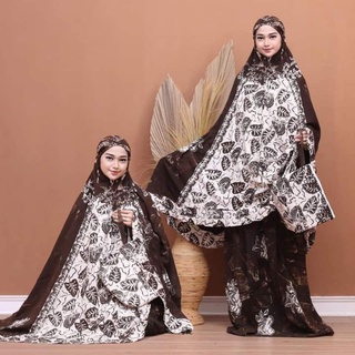 MUKENA BATIK CAP ASLI PEKALONGAN/MUKENA SANTUNG JUMBO ...