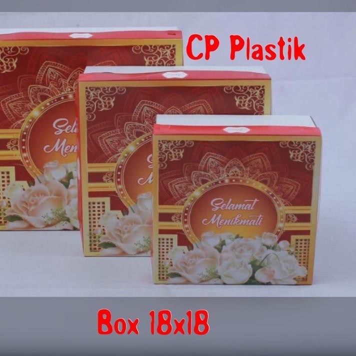 

Terbaik Box Nasi Motif | Dus Nasi Motif Uk. 18x18 + Mika (isi +/- 50 pcs)lq1.....