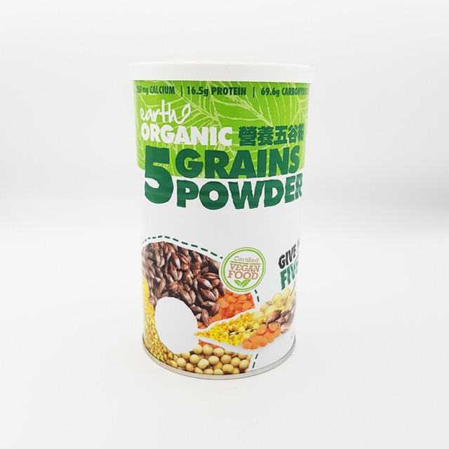 

Earth Organic 5 Grains Powder 500g