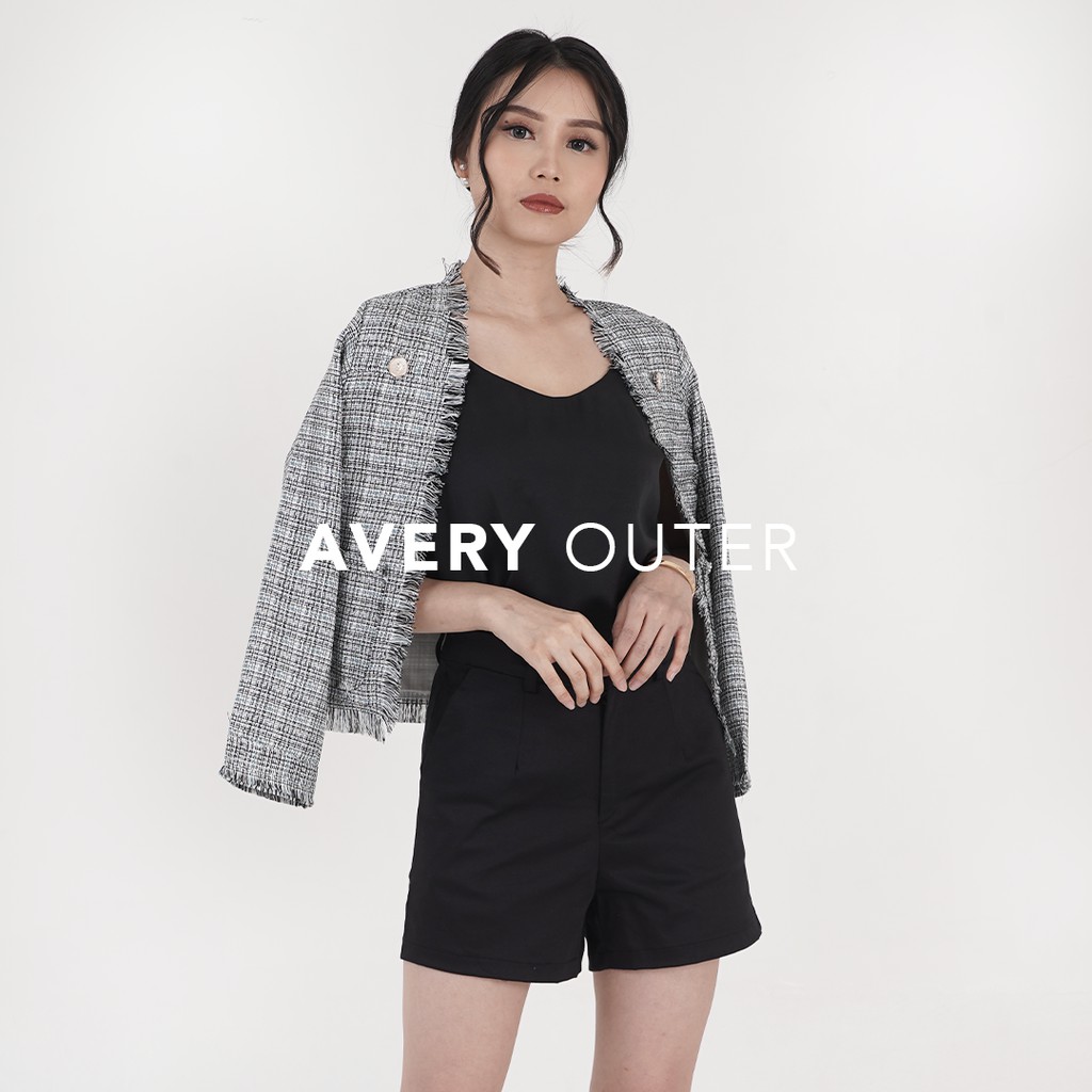 AVERY OUTER - Korean outer wanita / Outer wanita kardigan / Oter Auter wanita / A outer Korea / Blaz