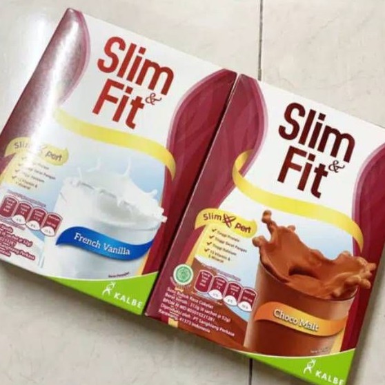 

Slim & fit susu diet per varian slim fit meal replacement slim and fit VANILA / COKLAT 325gr