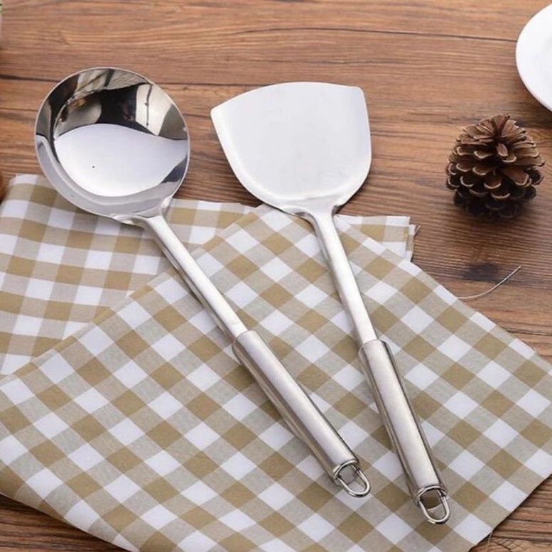 Set Peralatan Dapur , Spatula Stainless.