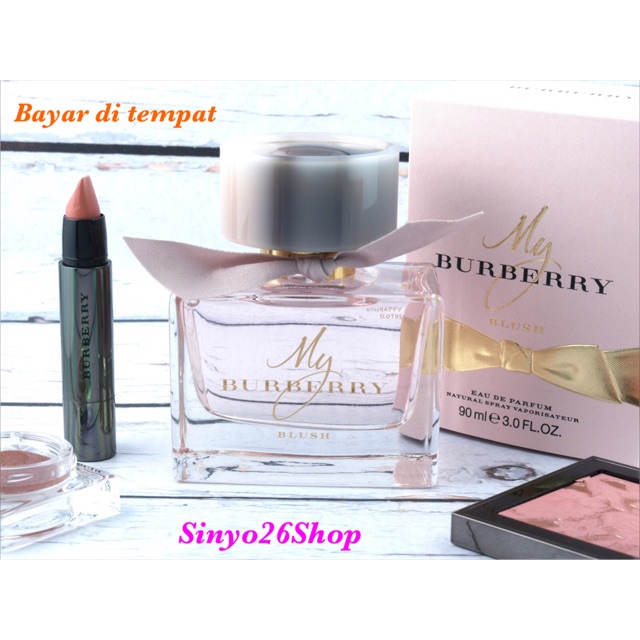 COD - PROMO - PARFUM WANITA TERBARU PREMIUM - BOTOL ORI MY BURBERRY BLUSH 90 ML