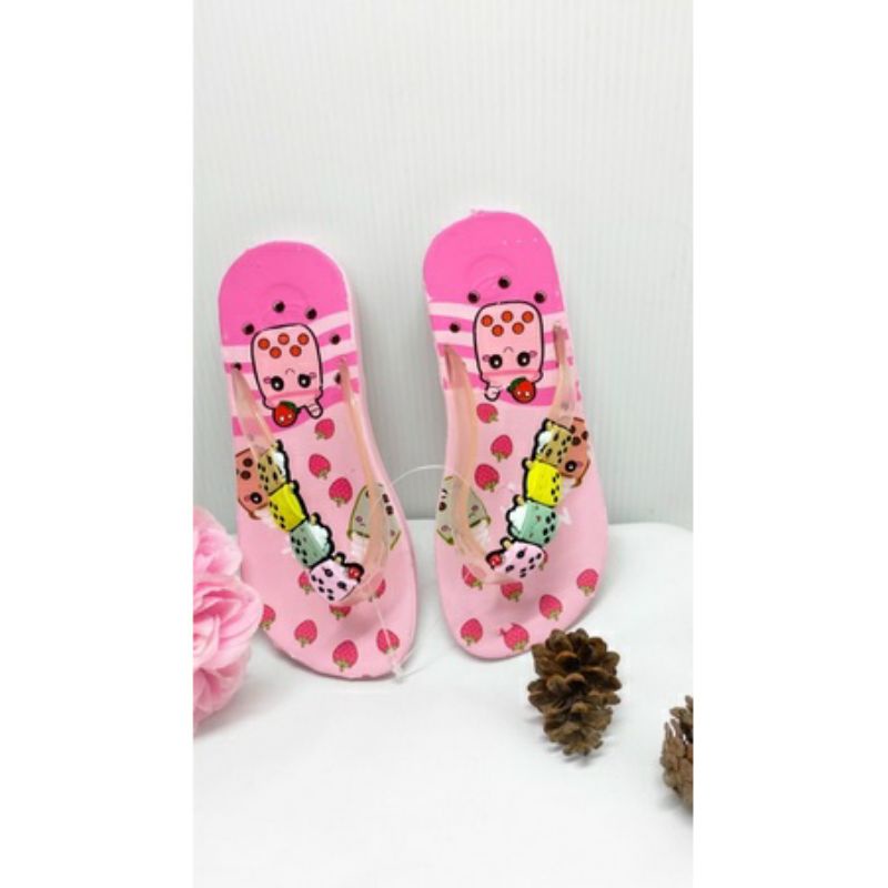 Sandal Anak jepit perempuan karakter BOBA uk 24-29 (393d)