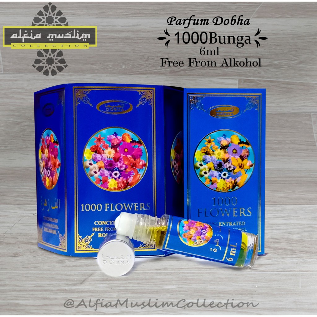 Parfum Dobha Sumoukh 6 Ml 1Bok Isi 6 Pcs