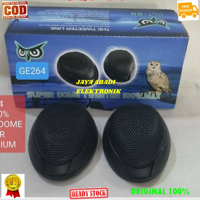 G264 ORIGINAL NEODYNIUM PIEZO SPEAKER SUPER COBRA SPIKER SPEKER TWEETER TWITER PIEZOO PASIF SPK MINI