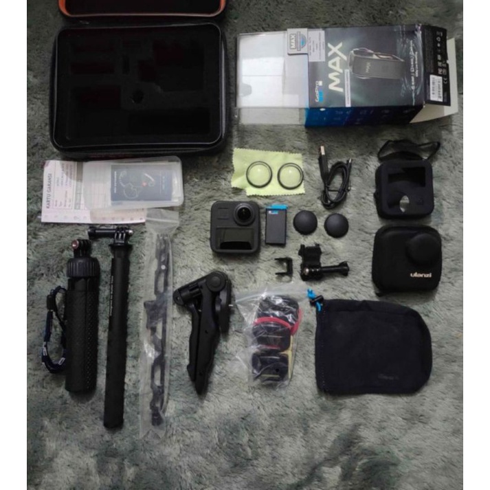 GOpro hero max 360 barang ex garansi inter.-2