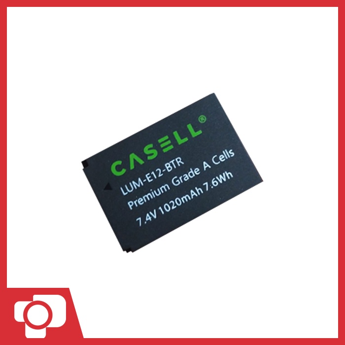 Casell Powerpack Canon LP-E12 Battery Plus Charger for M50 M100 M200