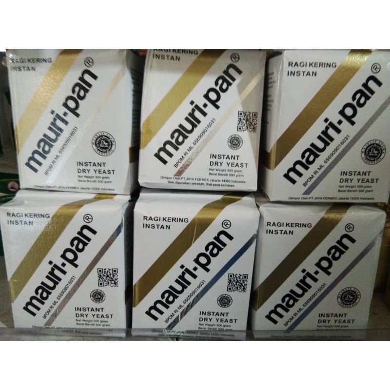 

mauripan ragi instan 500 gr