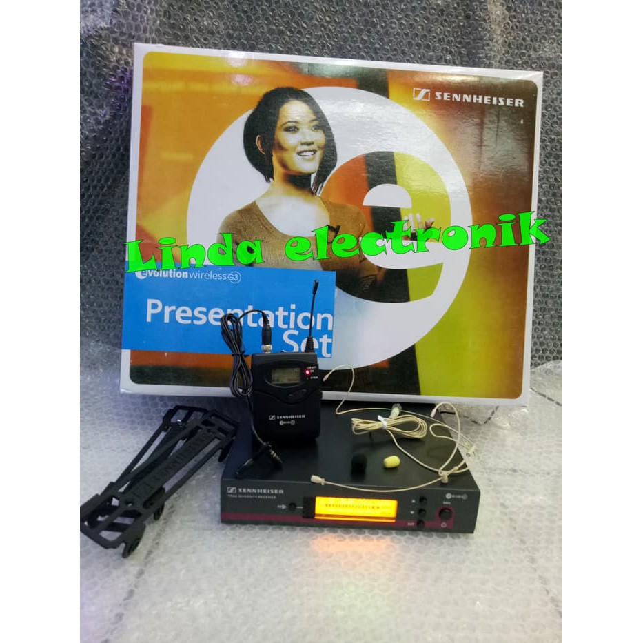 mic sennheiser ew 122 g3 SINGLE MIC CLIPON DAN HEADSET WIRELESS sennheiser ew122g3