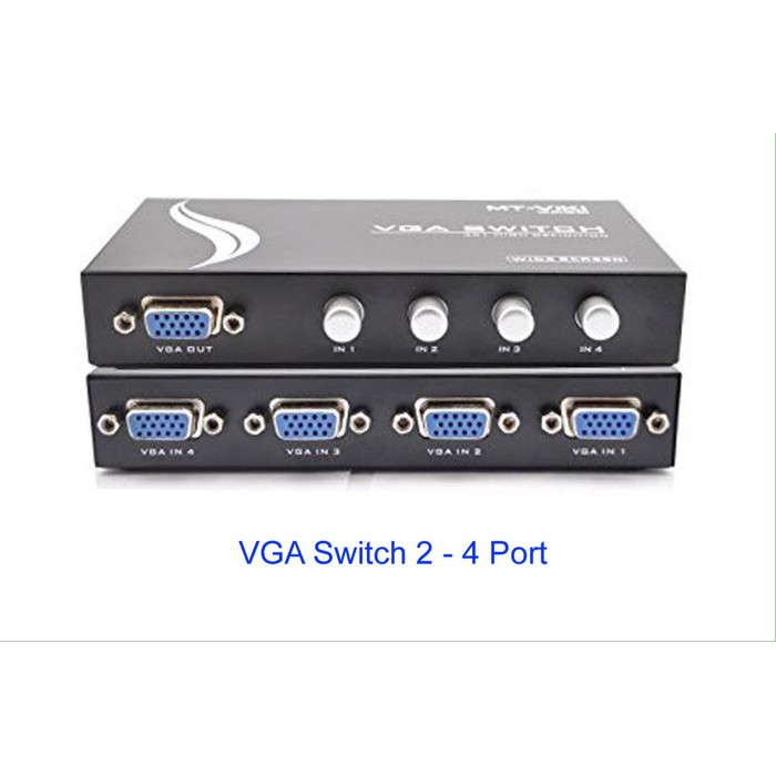 VGA Switch 4 Port VGA Switcher 4 port