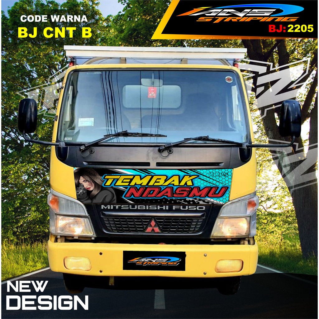 STICKER KAP DEPAN TRUK  RAGASA / STIKER KABIN TRUK RAGASA,UMPLUNG / STIKER KAP CUP DEPAN TRUK DINA,FUSO