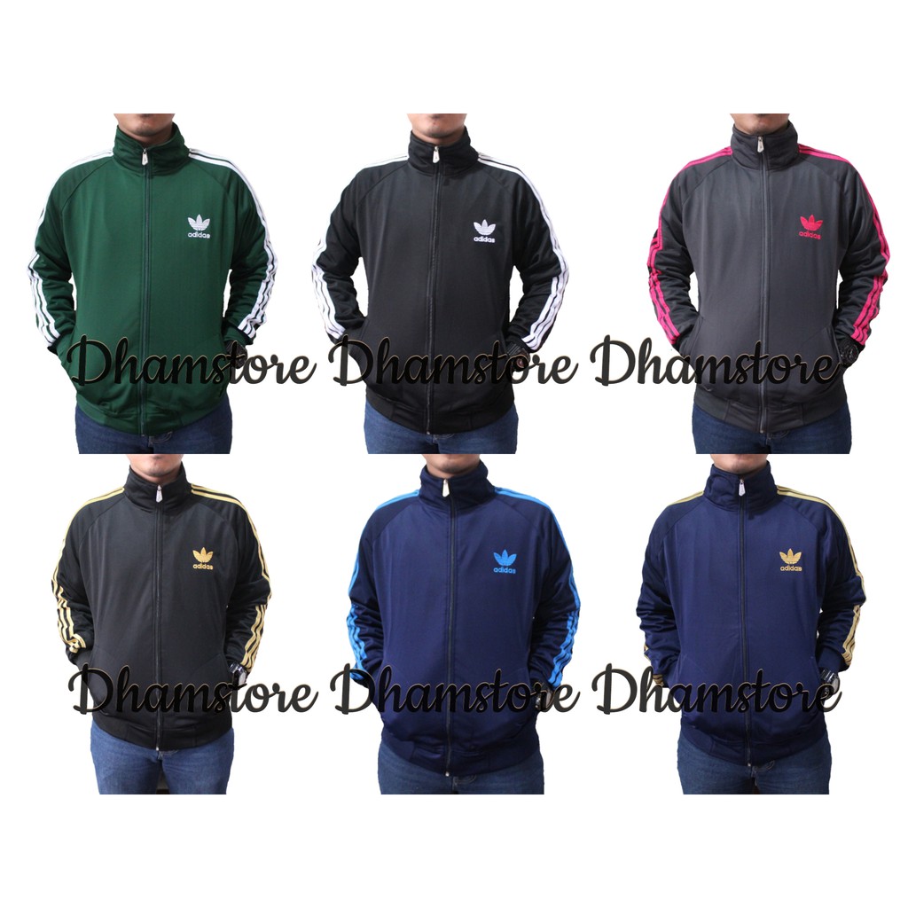 Jaket adidas pria jaket sport jaket firebird jaket tracktop