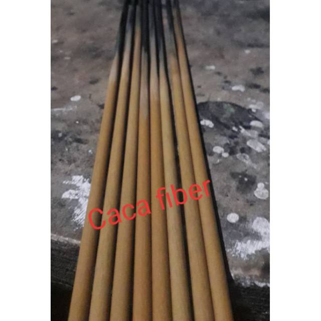 BLANK SUTET/CARBON  BUBUTAN  7,7mm PANJANG MAX  120cm-130cm