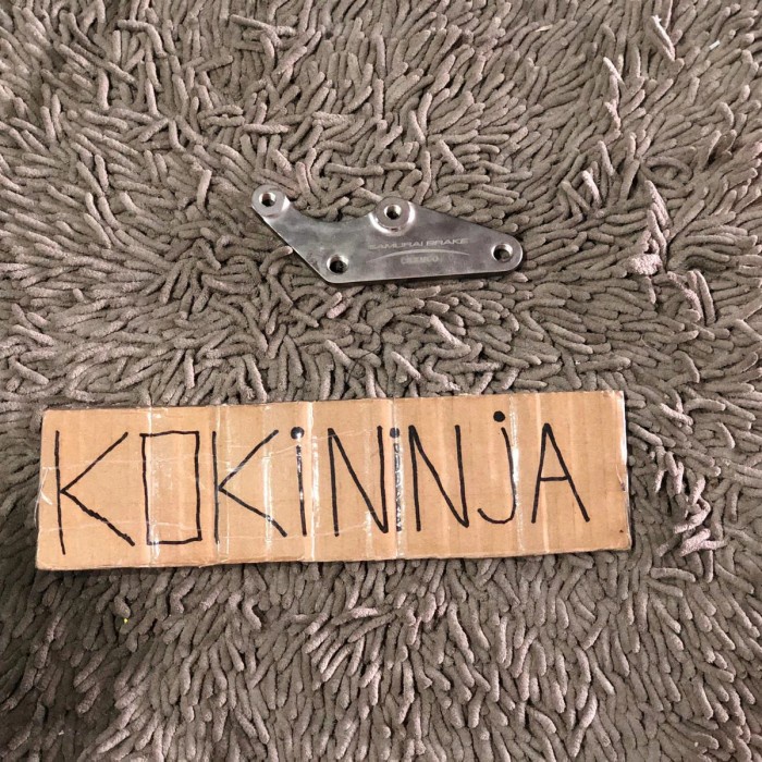 breket kaliper nissin samurai 4p yamaha r25 yzf original chemco