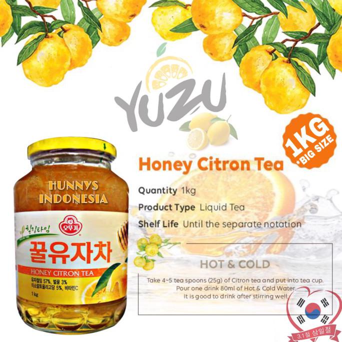 

YUZU KOREA YUJACHA HONEY CITRON TEA OTTOGI ORIGINAL KOREA PRODUCT