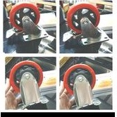 

roda pu 4inch rem mati