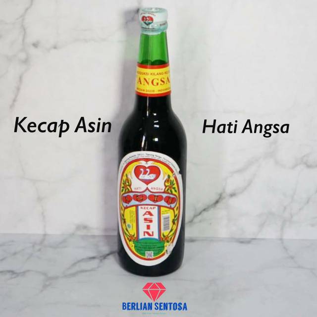 

Kecap asin hati angsa Botol