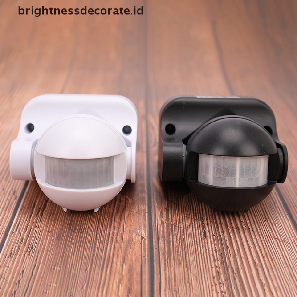 Saklar Dinding Sensor Gerak Infrared Pir 180 Derajat Untuk Keamanan Outdoor