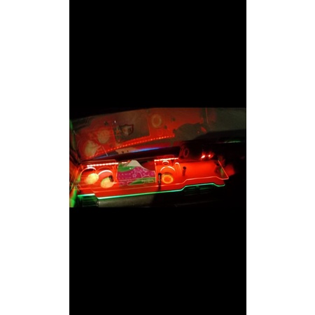 mini bar mobil dasbor futura full lampu led