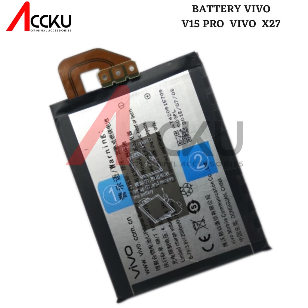 BATTERY VIVO Y29  BATERAI VIVO Y29L BATTERY VIVO B-79 ORI