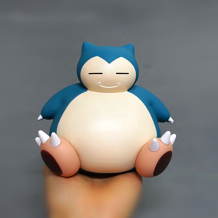 Mainan Celengan Bentuk Pokemon Snorlax Ukuran 14-16cm Untuk Hadiah Anak