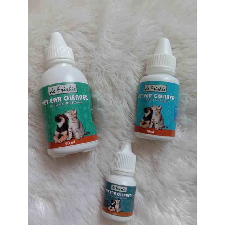 PET EAR CLEANER NEW FORMULA 60 ML PEMBERSIH TELINGA ANJING KUCING