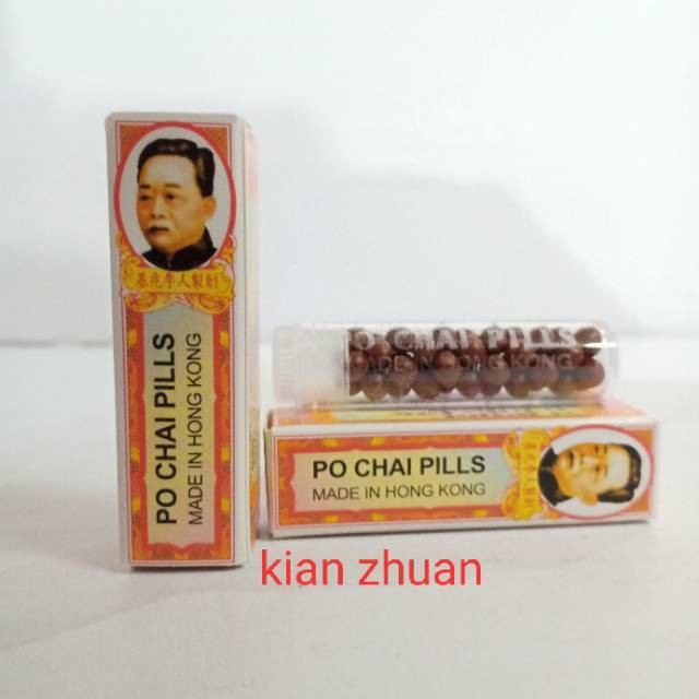 po chai pil (obat sakit perut) isi 10 botol @1890mg