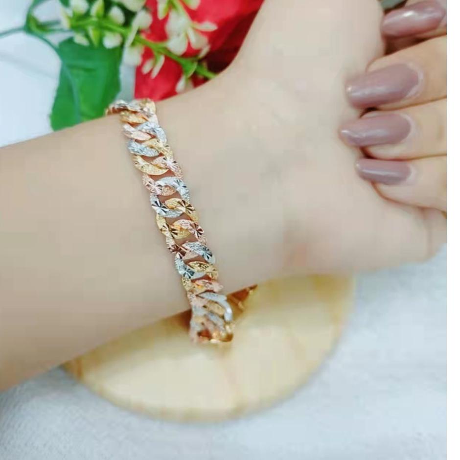 Paket Pilihan Gelang Sisik Naga Kombinasi Perhiasan Wanita Jewellery (lebar 8mm)