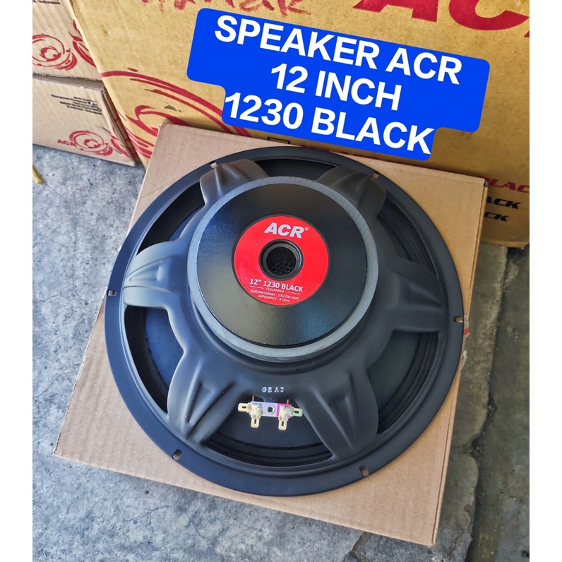 Speaker ACR 12 Inch 1230 Black ACR 12 1230 BLACK Original