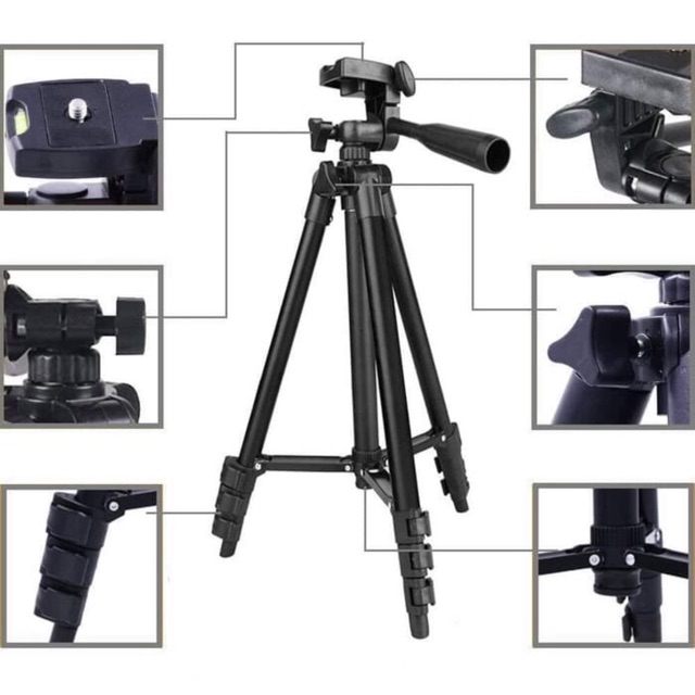 TRIPOD BLACK 3120 1M - TRIPOD HP PLUS HOLDER U &amp; TAS