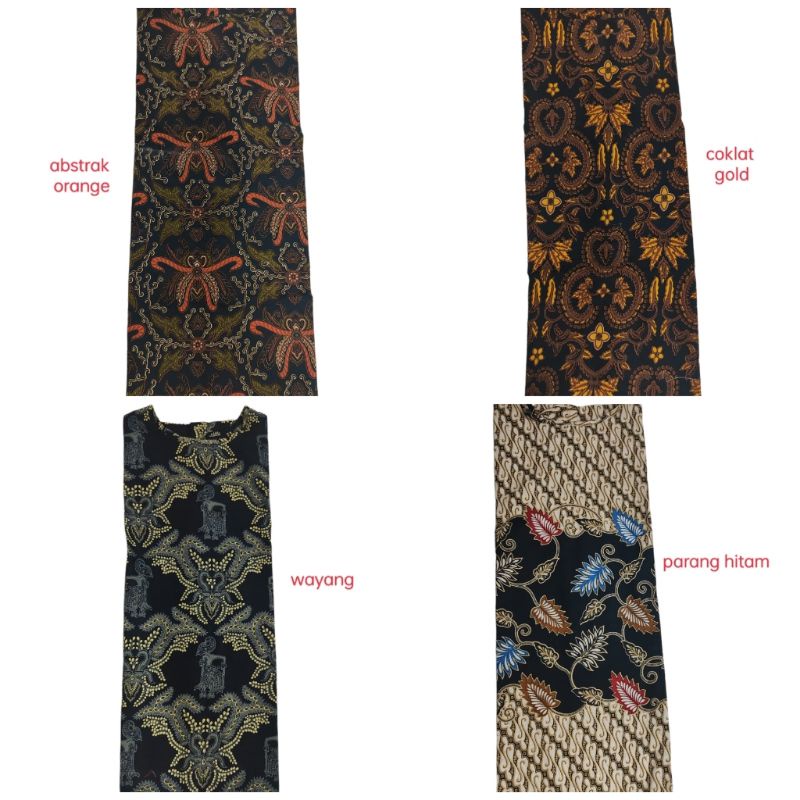 promo!!BAJU PASIEN BATIK SEMI TULIS ORIGINAL BAJU ORANG SAKIT