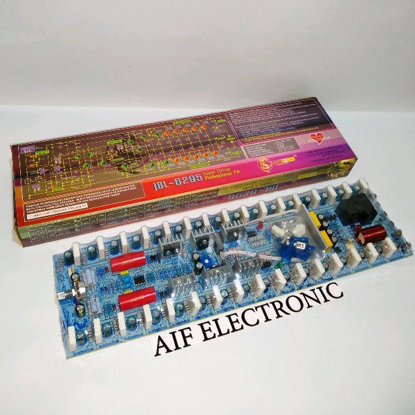 Kit power amplifier JBL-6295 minus TR 2400-3200Watt mono